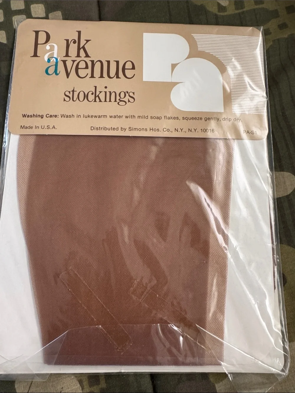 Stockings - Pink and Brown